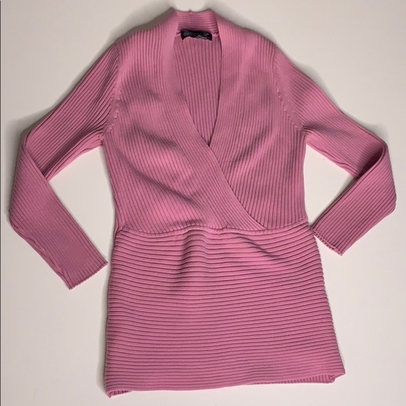 August Silk Small long sleeve 3 Top Bundle petite women’s stretch rib knit - Picture 5 of 8